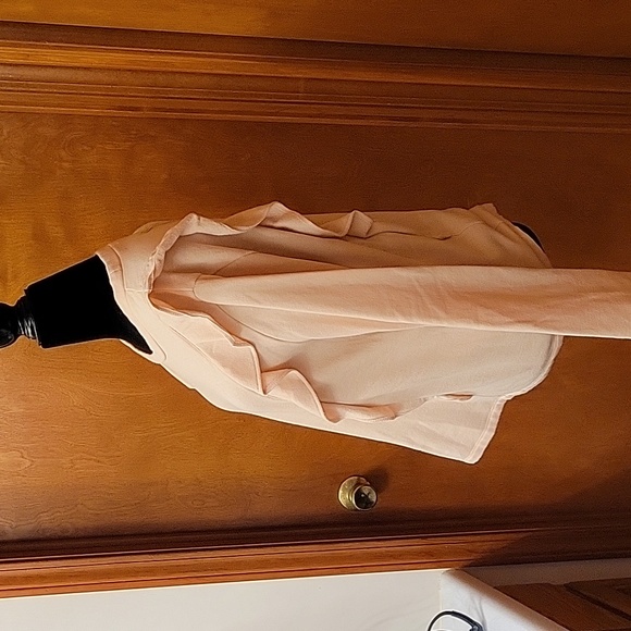 J. CREW Mercantile Pink Ruffle front Sweatshirt - Picture 2 of 7